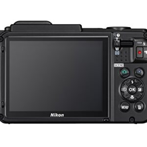 Nikon COOLPIX AW130 Waterproof Digital Camera with Built-In Wi-Fi (Black)