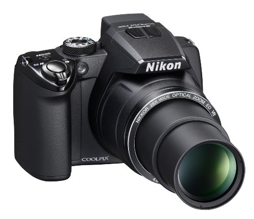 Nikon Coolpix P100 10 MP Digital Camera with 26x Optical Vibration Reduction (VR) Zoom and 3-Inch LCD (Black) (OLD MODEL)