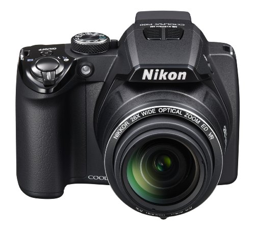 Nikon Coolpix P100 10 MP Digital Camera with 26x Optical Vibration Reduction (VR) Zoom and 3-Inch LCD (Black) (OLD MODEL)