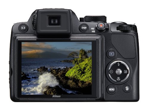 Nikon Coolpix P100 10 MP Digital Camera with 26x Optical Vibration Reduction (VR) Zoom and 3-Inch LCD (Black) (OLD MODEL)