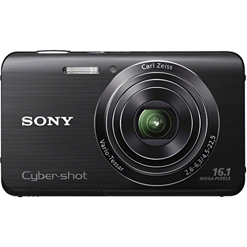 Sony Cyber-shot DSC-W650 16.1 MP Digital Camera with 5x Optical Zoom and 3.0-Inch LCD (Black) (2012 Model)