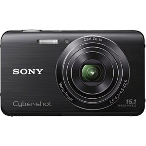 sony cyber-shot dsc-w650 16.1 mp digital camera with 5x optical zoom and 3.0-inch lcd (black) (2012 model)