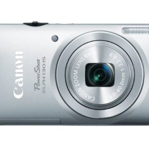 Canon PowerShot ELPH 130 IS 16.0 MP Digital Camera with 8x Optical Zoom 28mm Wide-Angle Lens and 720p HD Video Recording (Silver) (OLD MODEL)