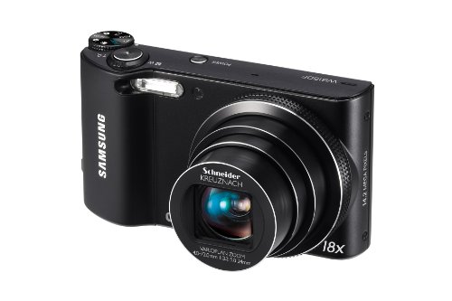 Samsung WB150F Long Zoom Smart Camera - Black (ECWB150FBPBUS) (Discontinued by Manufacturer)