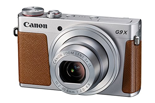 Canon PowerShot G9 X Digital Camera with 3x Optical Zoom, Built-in Wi-Fi and 3 inch LCD touch panel (Silver)