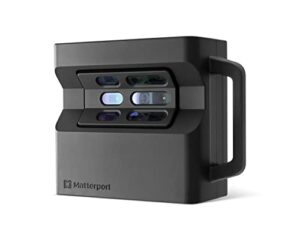 matterport pro2 3d camera – high precision scanner for virtual tours, 3d mapping, & digital surveys with 360 views and 4k photography with trusted accuracy
