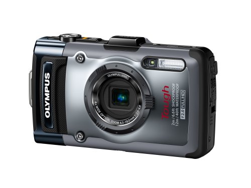 Olympus TG-1iHS 12 MP Waterproof Digital Camera with 4x Optical Zoom,Silver