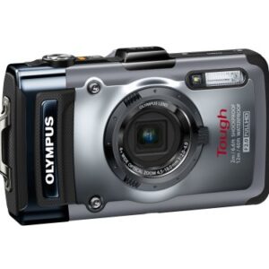 Olympus TG-1iHS 12 MP Waterproof Digital Camera with 4x Optical Zoom,Silver