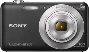 sony dsc-w710/b 16 mp digital camera with 2.7-inch lcd (black) (old model)