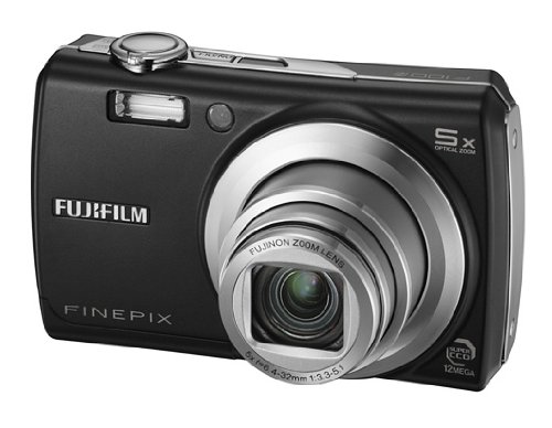 Fujifilm Finepix J10 8.2MP Digital Camera with 3x Optical Zoom (Matte Black)