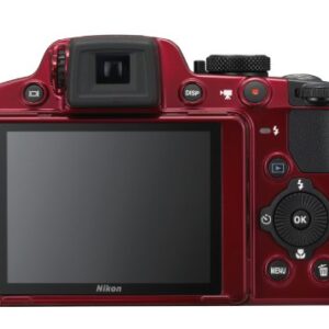 Nikon COOLPIX P510 16.1 MP CMOS Digital Camera with 42x Zoom NIKKOR ED Glass Lens and GPS Record Location (Red)