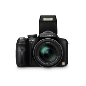 Panasonic Lumix DMC-FZ47K 12.1 MP Digital Camera with 24xOptical Zoom - Black (OLD MODEL)