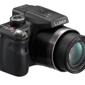 Panasonic Lumix DMC-FZ47K 12.1 MP Digital Camera with 24xOptical Zoom - Black (OLD MODEL)