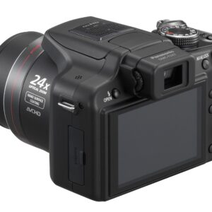 Panasonic Lumix DMC-FZ47K 12.1 MP Digital Camera with 24xOptical Zoom - Black (OLD MODEL)