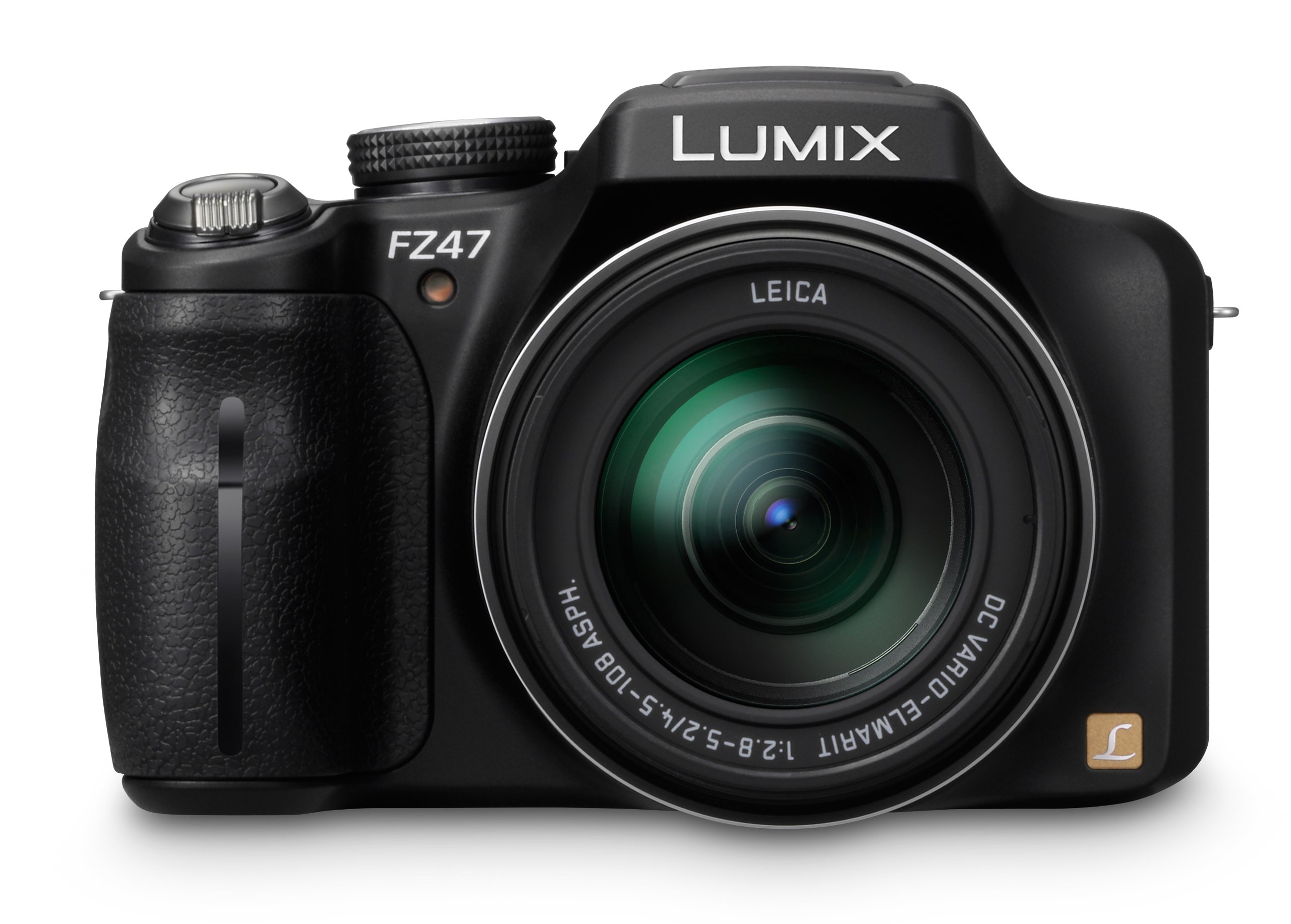 Panasonic Lumix DMC-FZ47K 12.1 MP Digital Camera with 24xOptical Zoom - Black (OLD MODEL)