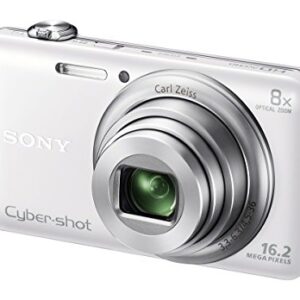 Sony DSC-WX80/W 16 MP Digital Camera with 2.7-Inch LCD (White)