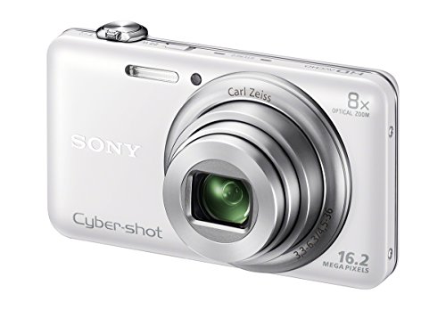 Sony DSC-WX80/W 16 MP Digital Camera with 2.7-Inch LCD (White)