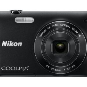 Nikon COOLPIX S4300 16 MP Digital Camera with 6x Zoom NIKKOR Glass Lens and 3-inch Touchscreen LCD (Black)