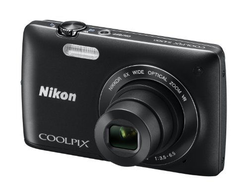 Nikon COOLPIX S4300 16 MP Digital Camera with 6x Zoom NIKKOR Glass Lens and 3-inch Touchscreen LCD (Black)