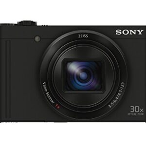 Sony Cyber-shot DSC-WX500 Digital Camera (Black) Bundle [Japan Import]