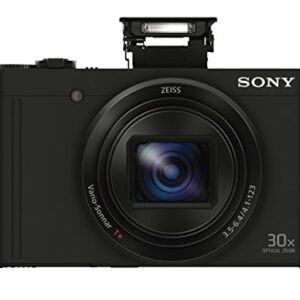 Sony Cyber-shot DSC-WX500 Digital Camera (Black) Bundle [Japan Import]