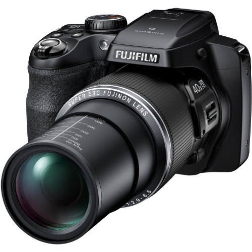 Fujifilm FinePix S8200 16.2MP Digital Camera with 3-Inch LCD (Black) (OLD MODEL)