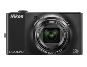 nikon coolpix s8000 14.2mp digital camera with 10x optical vibration reduction (vr) zoom and 3.0-inch lcd (black)