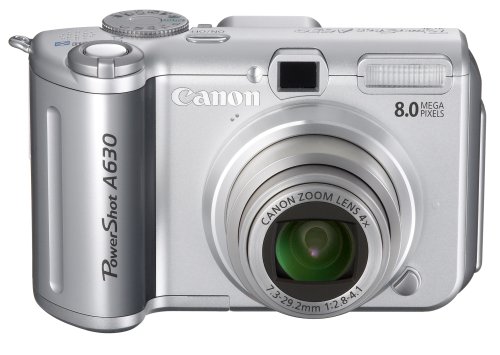 Canon PowerShot A630 8MP Digital Camera with 4x Optical Zoom