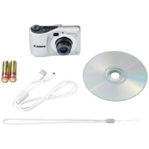 Canon Powershot A1200 12.1 MP Digital Camera with 4x Optical Zoom (Silver) (OLD MODEL)