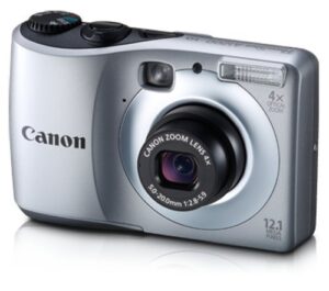 canon powershot a1200 12.1 mp digital camera with 4x optical zoom (silver) (old model)