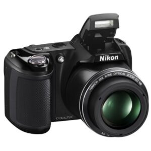 Nikon Coolpix L320 16.1MP Digital Camera with 26x Optical Zoom - BLACK