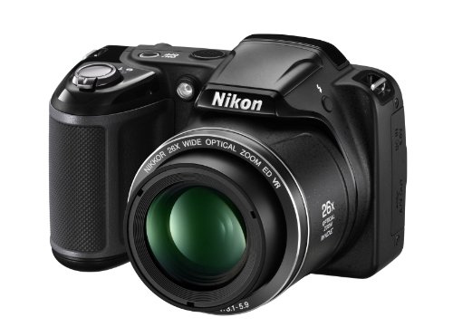 Nikon Coolpix L320 16.1MP Digital Camera with 26x Optical Zoom - BLACK