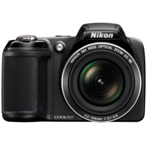 Nikon Coolpix L320 16.1MP Digital Camera with 26x Optical Zoom - BLACK