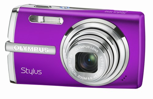 Olympus Stylus 1010 10.1MP Digital Camera with 7x Optical Dual Image Stabilized Zoom (Purple)