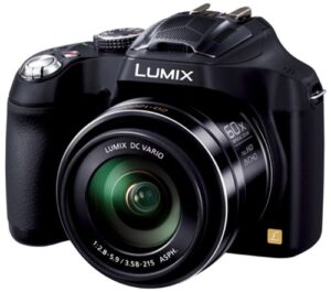 panasonic lumix dmc-fz70 16.1 mp digital camera with 60x optical image stabilized zoom and 3-inch lcd (black) – international version (no warranty)