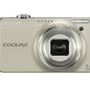 Nikon Coolpix S6000 14.2 MP Digital Camera with 7x Optical Vibration Reduction (VR) Zoom and 2.7-Inch LCD (Silver)