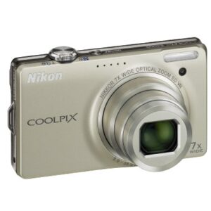 Nikon Coolpix S6000 14.2 MP Digital Camera with 7x Optical Vibration Reduction (VR) Zoom and 2.7-Inch LCD (Silver)