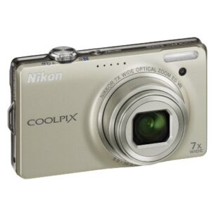 Nikon Coolpix S6000 14.2 MP Digital Camera with 7x Optical Vibration Reduction (VR) Zoom and 2.7-Inch LCD (Silver)