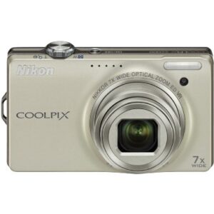 Nikon Coolpix S6000 14.2 MP Digital Camera with 7x Optical Vibration Reduction (VR) Zoom and 2.7-Inch LCD (Silver)