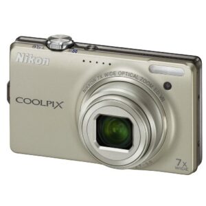 Nikon Coolpix S6000 14.2 MP Digital Camera with 7x Optical Vibration Reduction (VR) Zoom and 2.7-Inch LCD (Silver)