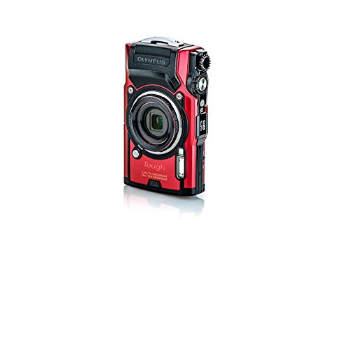 Olympus Tough TG-6 Waterproof Camera, Red -16GB Basic Bundle