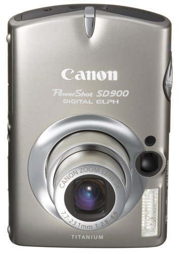 Canon PowerShot SD900 Titanium 10MP Digital Elph Camera with 3x Optical Zoom (OLD MODEL)