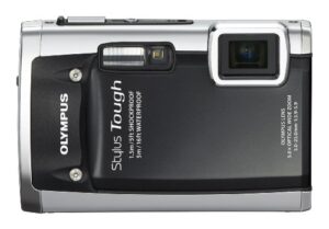olympus stylus tough 6020 14 mp digital camera with 5x wide-angle zoom and 2.7-inch lcd (black)