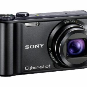 Sony Cyber-shot DSC-H55 14.1MP Digital Camera with 10x Wide Angle Optical Zoom with SteadyShot Image Stabilization and 3.0 inch LCD (Black) (Discontinued by Manufacturer)