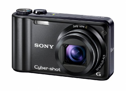 Sony Cyber-shot DSC-H55 14.1MP Digital Camera with 10x Wide Angle Optical Zoom with SteadyShot Image Stabilization and 3.0 inch LCD (Black) (Discontinued by Manufacturer)