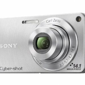 Sony DSC-W350 14.1MP Digital Camera with 4x Wide Angle Zoom with Optical Steady Shot Image Stabilization and 2.7 inch LCD (Silver)