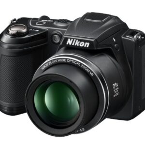 Nikon Coolpix L310 14.1MP Digital Camera with 21x Optical Zoom - BLACK