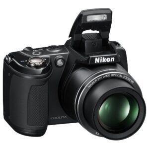 Nikon Coolpix L310 14.1MP Digital Camera with 21x Optical Zoom - BLACK