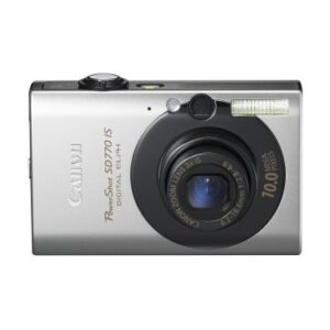 Canon PowerShot SD770IS 10MP Digital Camera with 3x Optical Image Stabilized Zoom (Black)