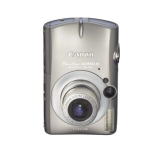 Canon PowerShot SD950IS 12.1MP Digital Camera with 3.7x Optical Image Stabilized Zoom (Titanium)